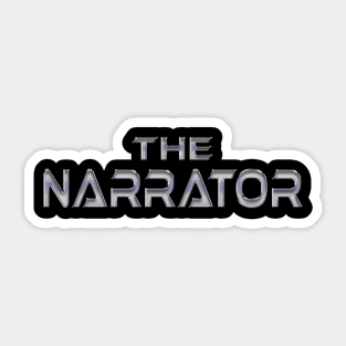 The Narrator robot Sticker